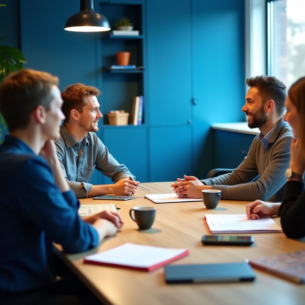 Συνάντηση της ομάδας Grecomart